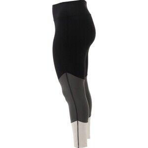 Tracy Anderson GILI ColorBlock Pull-On Ankle Leggings Size L Noir Black EUC B30